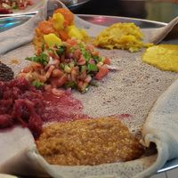 All delicious! at Gursha in Jerusalem