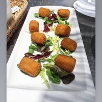 Pepper croquetas at Tamarindos in Lanzarote