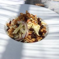 Walnut and cabbage salad at Tamarindos in Lanzarote