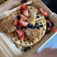 Chickn & waffle at Project Pollo - Crownhill in San Antonio