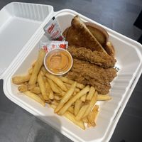 Chicken tender meal - pretty good   at Project Pollo - Crownhill in San Antonio