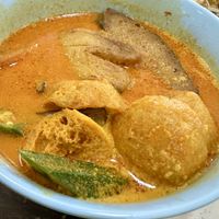 Curry fish rice    at Tian En Vegetarian  in Johor Bahru