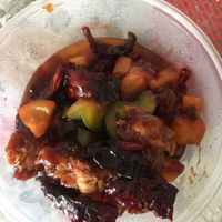 Kung Bao chicken  at Tian En Vegetarian  in Johor Bahru