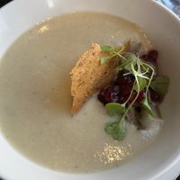 Celeriac soup  at Roka in Rovaniemi