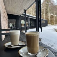 Oat Milk Latte 😍  at Tarmachan in Ballater