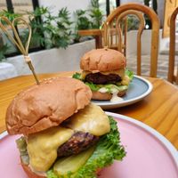 New Burger (not on the menu yet) is the best burger I have ever tried in Vietnam 😍🤤 at iVegan Supershop Da Nang - Healthy Plant Based Cafe in Da Nang