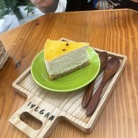 Passionfruit cheesecake   at iVegan Supershop Da Nang - Healthy Plant Based Cafe in Da Nang
