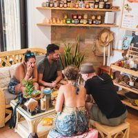 Cozy place near My Khe beach at iVegan Supershop Da Nang - Healthy Plant Based Cafe in Da Nang