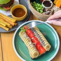 The champion sourdough toast at iVegan Supershop Da Nang - Healthy Plant Based Cafe in Da Nang