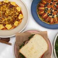 Our brunch at iVegan Supershop Da Nang - Healthy Plant Based Cafe in Da Nang