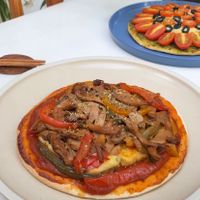 Another pizza at iVegan Supershop Da Nang - Healthy Plant Based Cafe in Da Nang