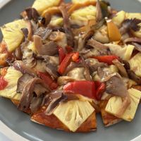 Made my own pizza!   at iVegan Supershop Da Nang - Healthy Plant Based Cafe in Da Nang