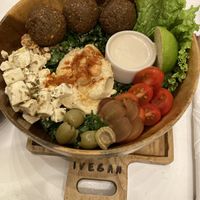 Felafels bowl  at iVegan Supershop Da Nang - Healthy Plant Based Cafe in Da Nang