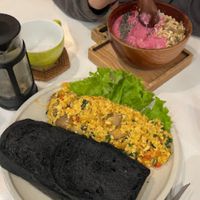 Tofu scramble is so ymm at iVegan Supershop Da Nang - Healthy Plant Based Cafe in Da Nang