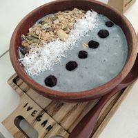 iVegan smoothie bowl at iVegan Supershop Da Nang - Healthy Plant Based Cafe in Da Nang