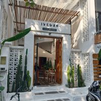 Storefront at iVegan Supershop Da Nang - Healthy Plant Based Cafe in Da Nang