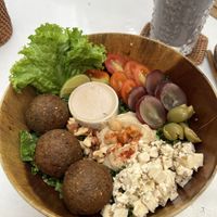 Falafel bowl  at iVegan Supershop Da Nang - Healthy Plant Based Cafe in Da Nang