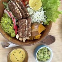 Tempe tasted great! I added the edamame for a bit more proteinn  at iVegan Supershop Da Nang - Healthy Plant Based Cafe in Da Nang