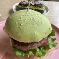 Beyond burger  at iVegan Supershop Da Nang - Healthy Plant Based Cafe in Da Nang
