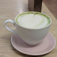 Match Latte at iVegan Supershop Da Nang - Healthy Plant Based Cafe in Da Nang