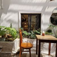 View on their shop where they sell authentic goods and crystals at iVegan Supershop Da Nang - Healthy Plant Based Cafe in Da Nang