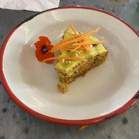 Carrot cake at Local in Sibiu