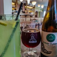 Homemade lemonade and artisanal beer at Local in Sibiu