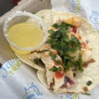 ‘Shrimp’ taco  at Saving Nemo in Darlington