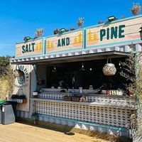 Front of cafe at Salt and Pine Creperie in St Andrews