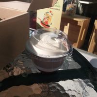 Chocolate-caramell mousse / vegan at Mindenmentes Főzősuli in Szigetszentmiklos