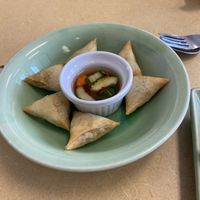 Curry puffs  at Thai Silk in Orlando