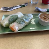 Summer roll  at Thai Silk in Orlando