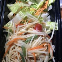 Papaya salad   at Thai Silk in Orlando