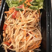 Papaya salad   at Thai Silk in Orlando