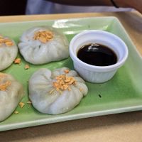 Gluten free chive dumplings at Thai Silk in Orlando