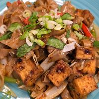 Drunken noodles at Thai Silk in Orlando