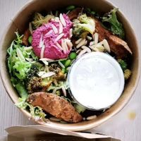 Vegan super bowl at Gym Cook in Munich