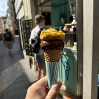 Mango and chocolate   at Portogallo in Padua
