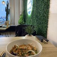 the quantity is misleading in this bowl, there was really not much  at Happy Bowl in Neuchatel