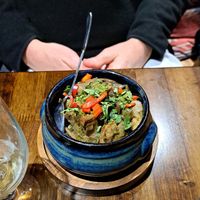 Soko's Kaurma (mushroom stew) at Kartuli in South East London