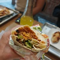 My fajita at Nachos in Lille