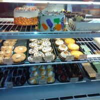 display case. at Skiff's Cakes in Simi Valley