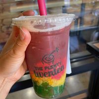 Peach me sweetea with boba at Tastea in San Jose