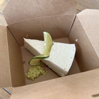 Key lime pie cheesecake   at Green Zebra Cafe - Main St in Sarasota