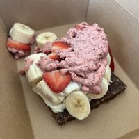 Raw pancake  at Green Zebra Cafe - Main St in Sarasota