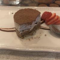 Raw tiramisu cheesecakee  at Green Zebra Cafe - Main St in Sarasota