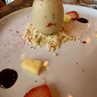 Egg Cheesecake special   at Green Zebra Cafe - Main St in Sarasota