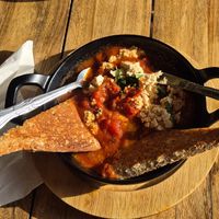 Vegan Shakshuka at Green Zebra Cafe - Main St in Sarasota