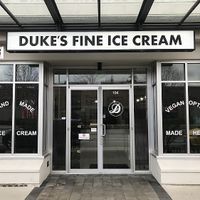 Outside at Duke's Fine Ice Cream in Surrey