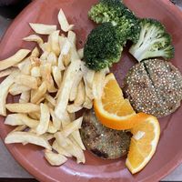 Vegan burguers  at Adega do Ramada in Obidos